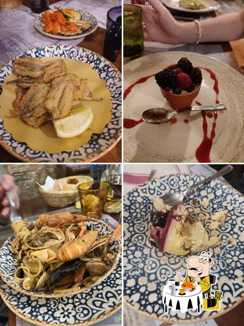 Platti al La Locanda del Molo