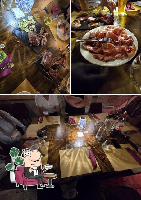 Gli interni di Meating