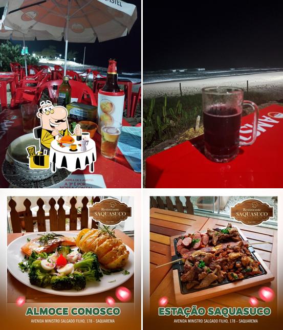 Comida em RESTAURANTE SAQUASUCO