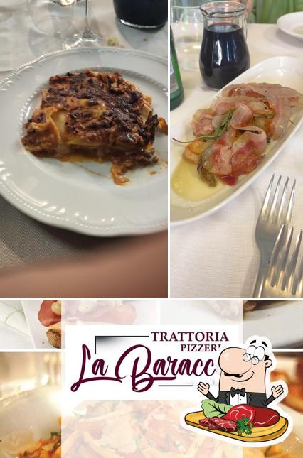 Carpaccio di manzo al Affittacamere Trattoria La Baracca