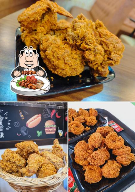 Fried chicken at Friendly Fried Chicken Aka FRIENDLY DARBAR