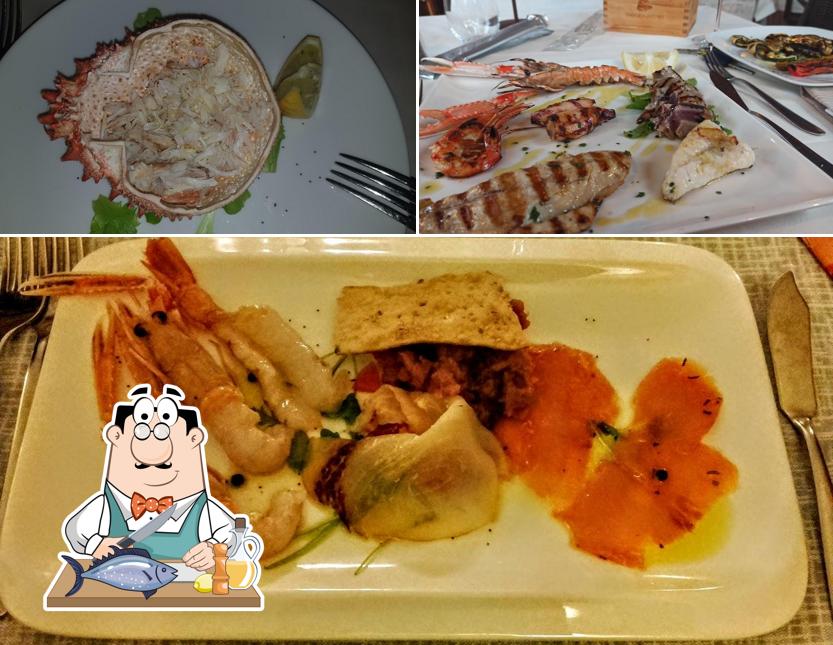 Salmone grigliato al Ristorante Bragosso - Specialità Pesce