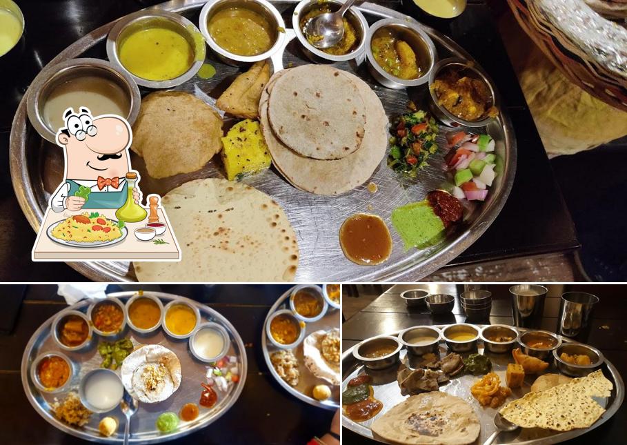 Food at Rajwadi Thal & Restro