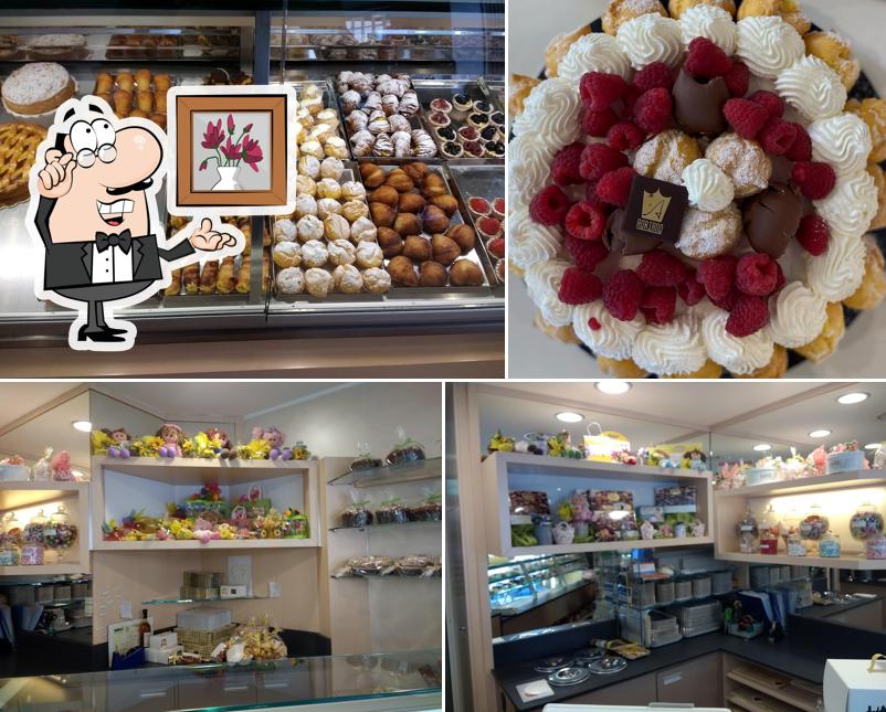 Pasticceria Adriano si caratterizza per la interni e cibo