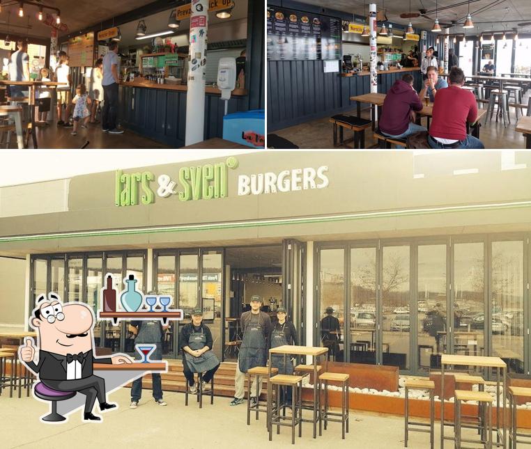 Gli interni di Lars&Sven burgers Lj-Rudnik