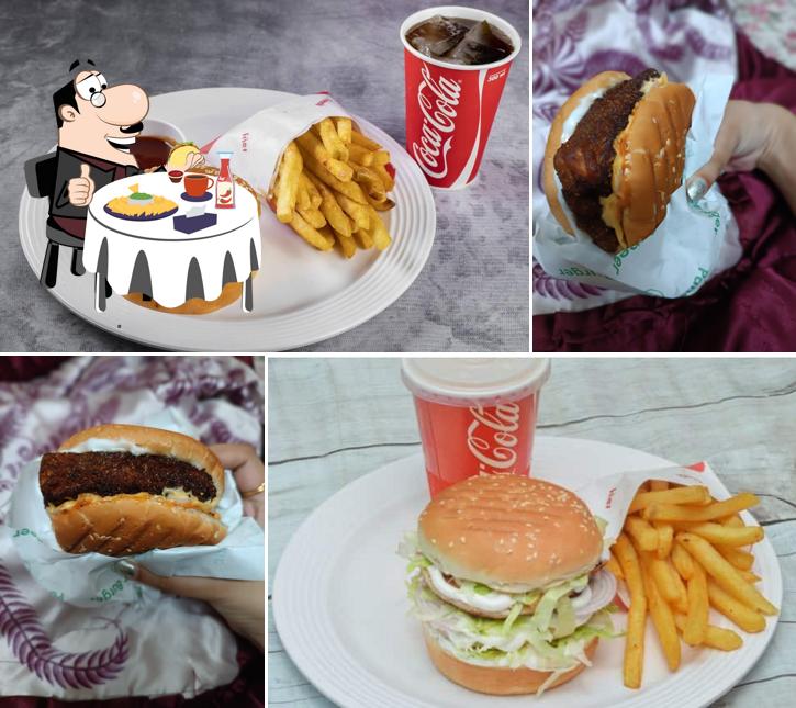 Try out a burger at BURGER.IN