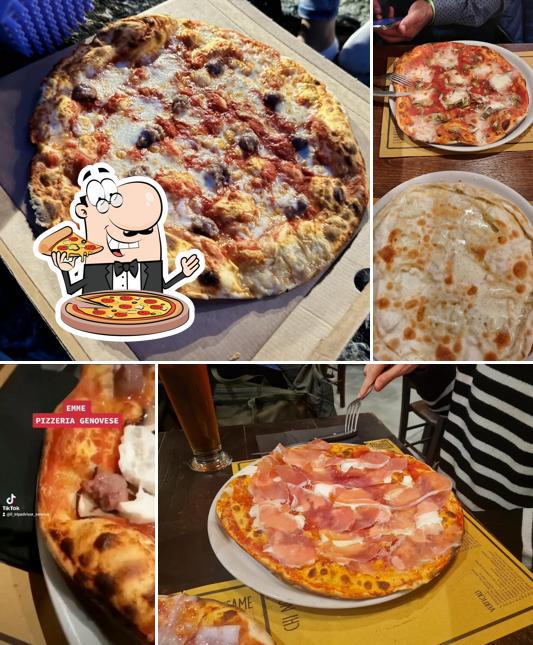 Ordina una pizza a Emme - Pizzeria genovese