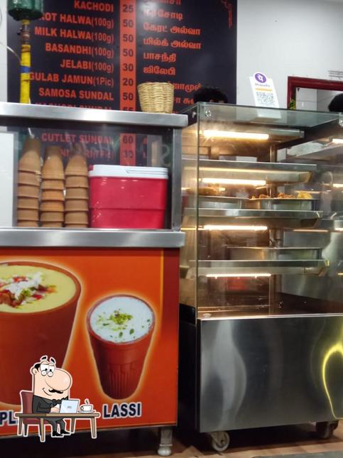 The interior of Punjabi Lassi