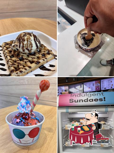 Waffles at Baskin Robbins