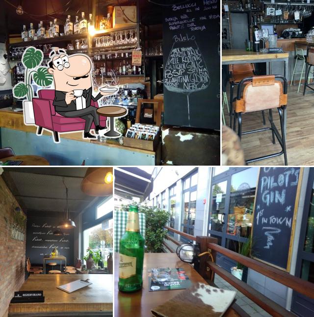 Dai un'occhiata agli interni di Bellucci - Coffee and Wine bar