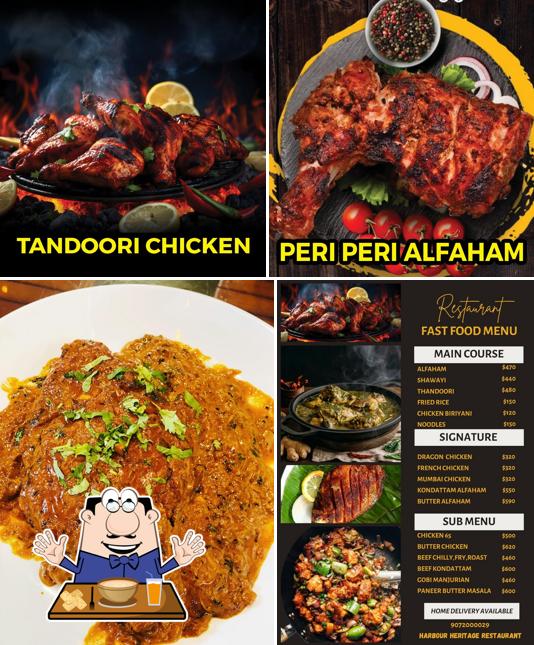 Food at Harbour Heritage Restaurant