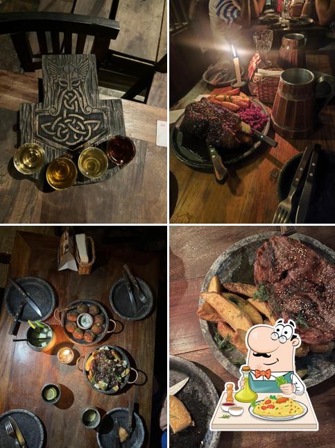 Comida em A Forja - Taverna Épica Medieval