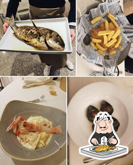 Binomio, ristorante caffetteria offre un menu per gli amanti dei piatti di mare