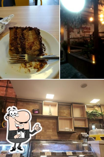 O interior do Gourmet Fit Culinária Saudável