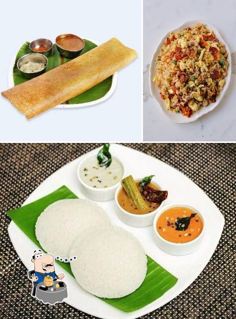The restaurant's food and beverage