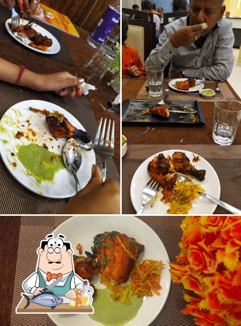 Grilled salmon at The Biryani Palace