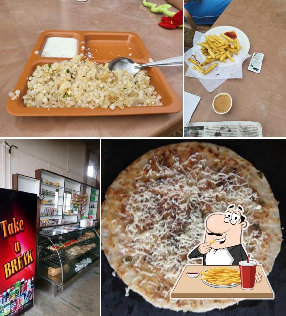 French fries at TAKE-A-BREAK (Only Veg)