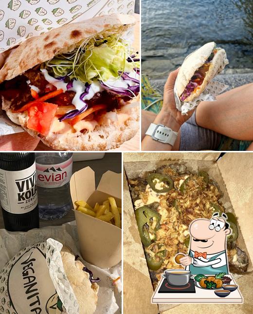 Falafel al Veganitas, Vegan Pitas - Luzern SBB