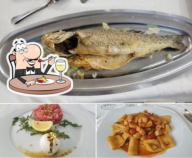 Cibo al Ristorante Aquarium