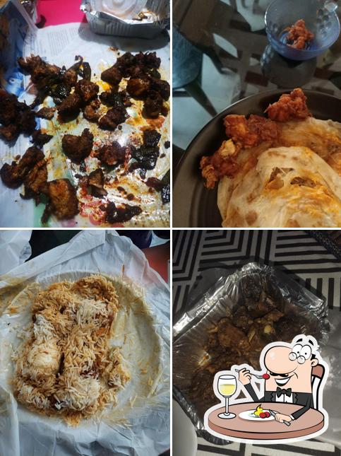 Food at SRG Family Restaurant