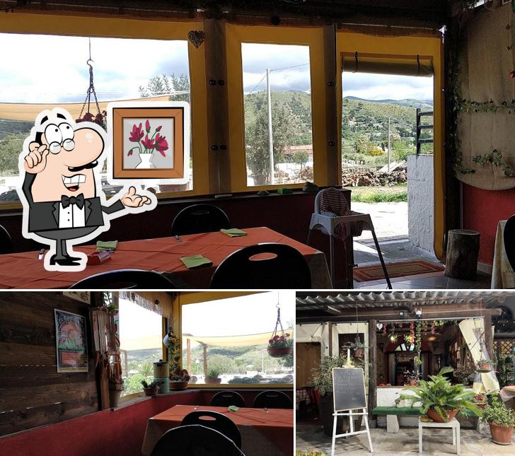 Gli interni di La Cantinaccia Osteria