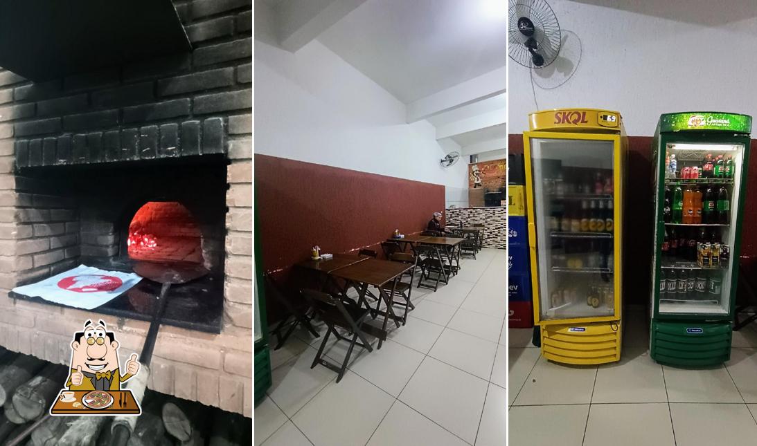 Escolha pizza no Pizzaria Calzones ll