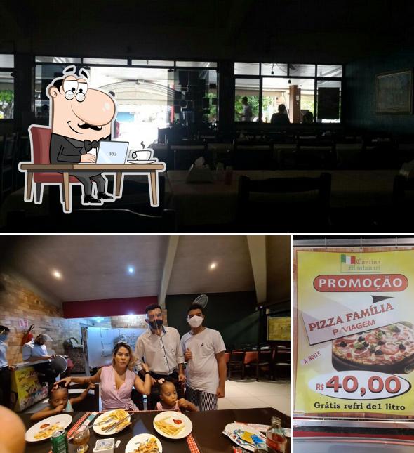 Veja imagens do interior do Cantina Montanari