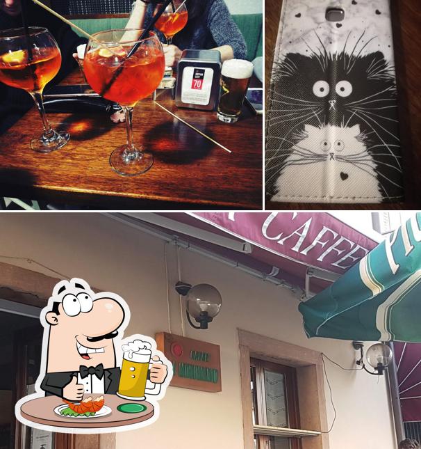 Puoi prenderti un rinfrescante bicchiere di birra chiara o scura