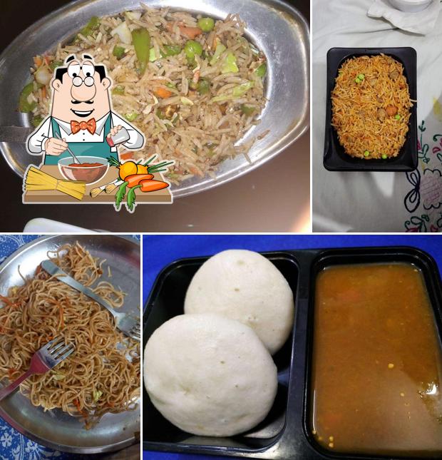 Spaghetti bolognese at Rahul Restaurant