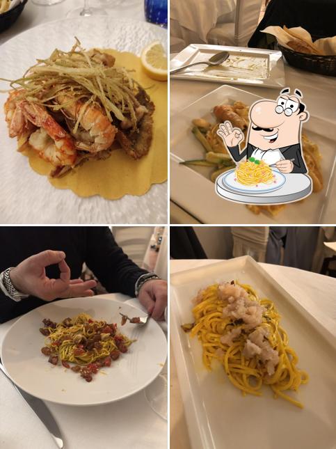 Spaghetti alla carbonara al Osteria San Pietro (ristorante italiano )