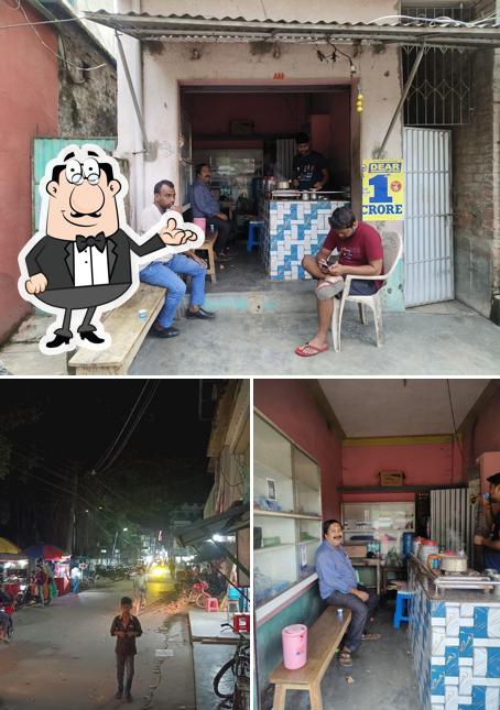 Subha Tea stall. is distinguished by interior and exterior