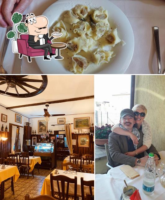 Dai un’occhiata alla immagine che presenta la interni e cibo di Trattoria da Gianni