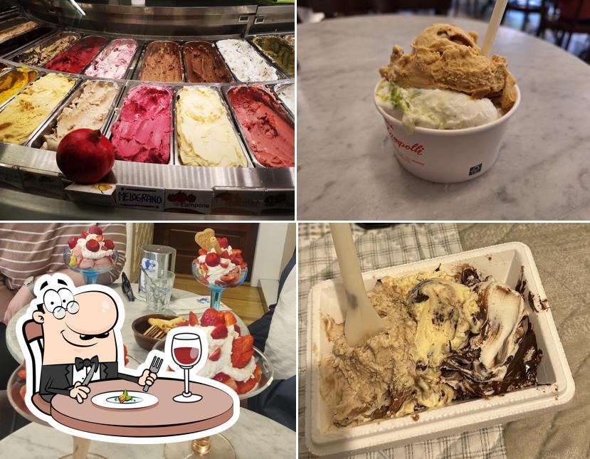 Cibo al Gelateria Zampolli