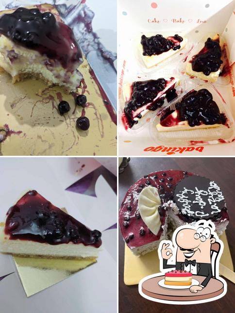 Cheesecake at Bakingo