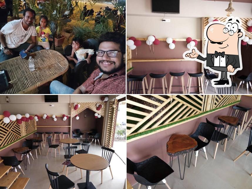 Take a seat at one of the tables at Chai Dhuaan Bar