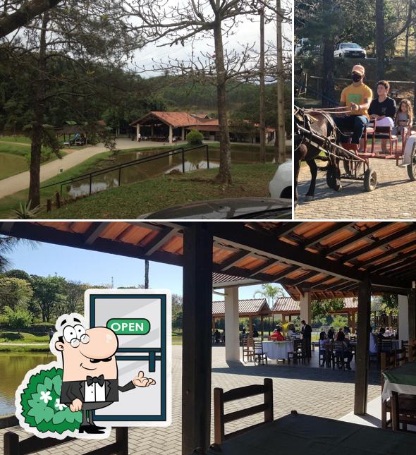 O exterior do Recanto do Bosque