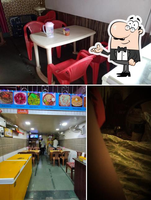 The interior of Anupam Paratha
