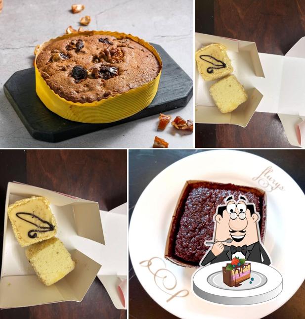 Chocolate cake at Flurys