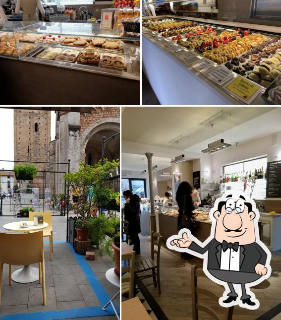 Gli interni di Pasticceria Maristella