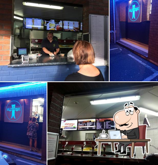 L'intérieur de Le Fritkot