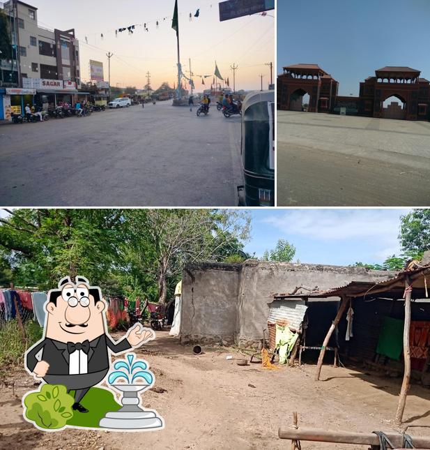 Check out how نیا ساگر اڑپی New Sagar udupi restaurant looks outside