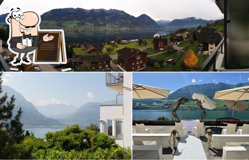 Curiosa tra l'area esterna di Seehotel Wilerbad