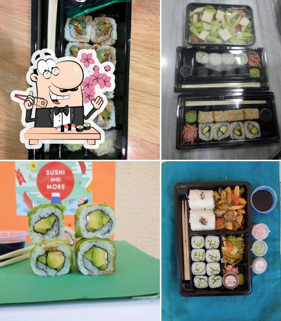 Treat yourself to sushi at Sushi And More