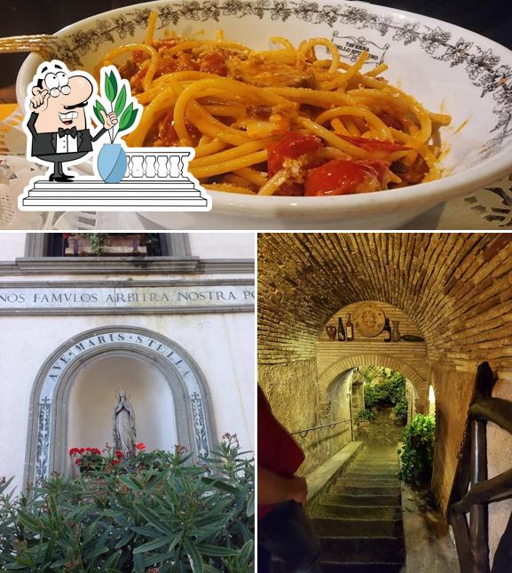 La immagine della esterno e cibo di Taverna dello Spuntino