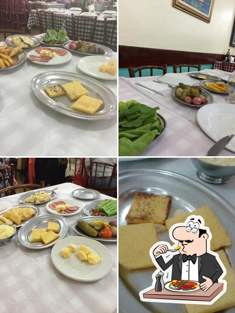 Comida em Galeteria Primo Polastro