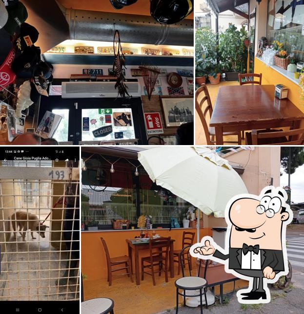 Gli interni di Trattoria del Camionista