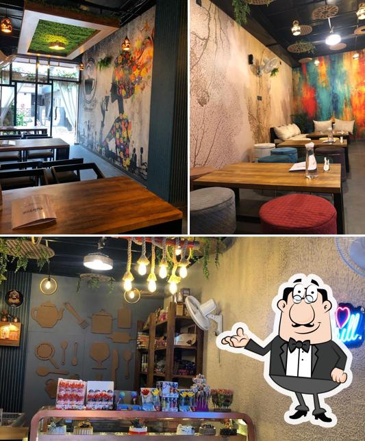 The interior of Bake N Grill