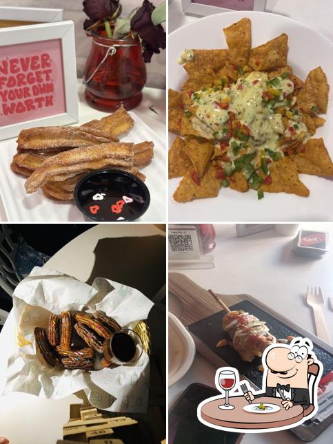 Food at Boba Cha