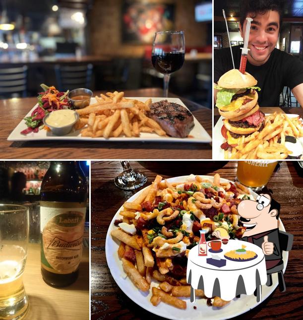 Essayez un hamburger à Café Cognac