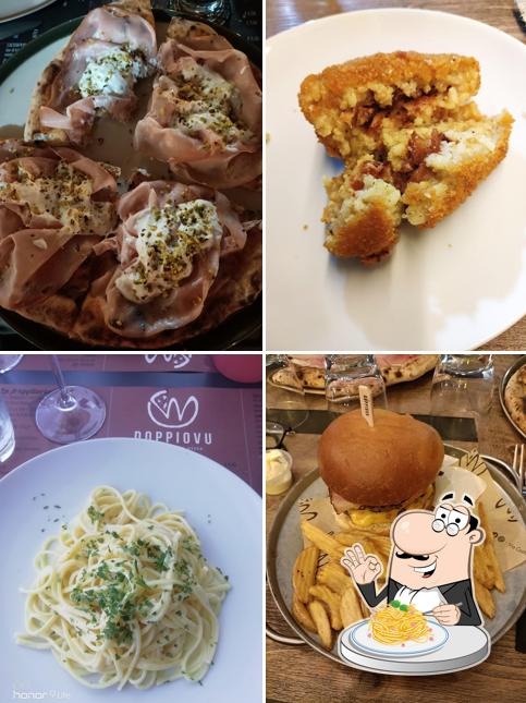 Spaghetti alla carbonara al Doppiovu